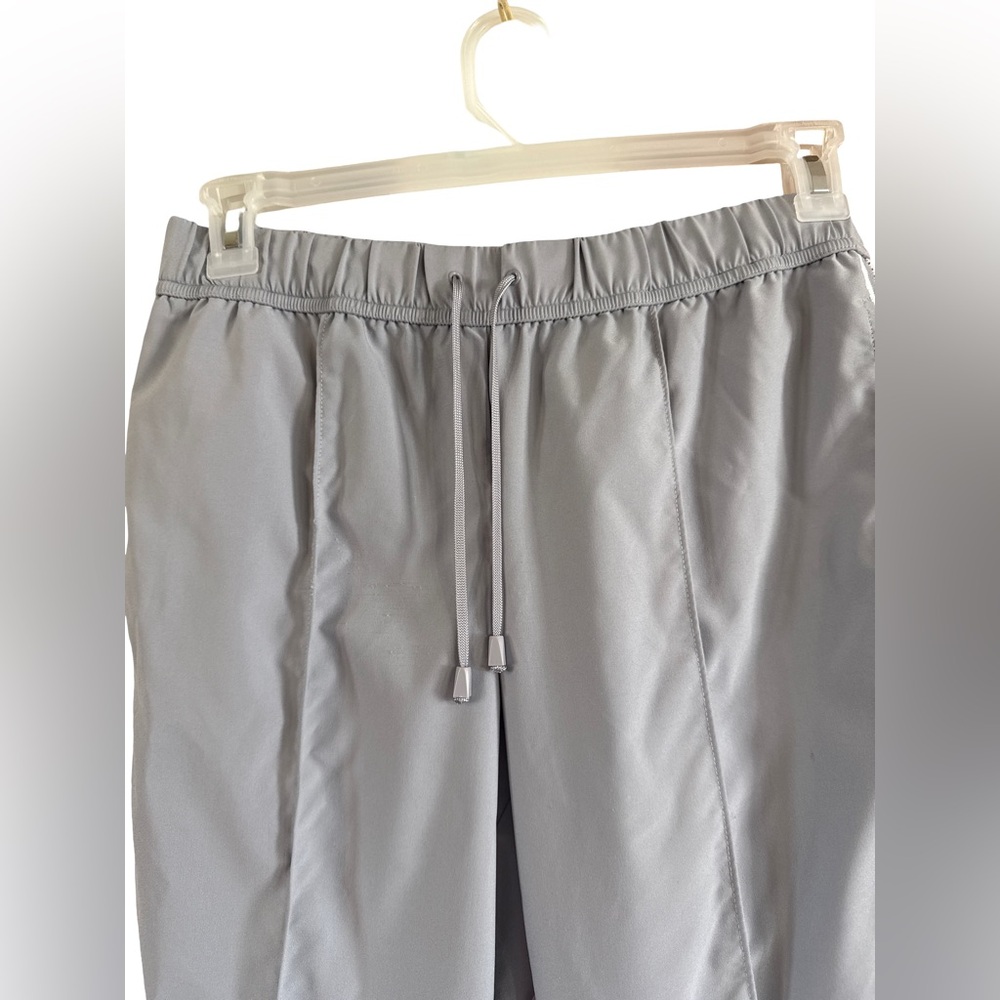 St. John's Bay Light Gray Athletic Pants with Black Waist Tag
